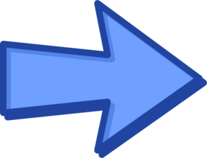 Large Blue Arrow Clipart