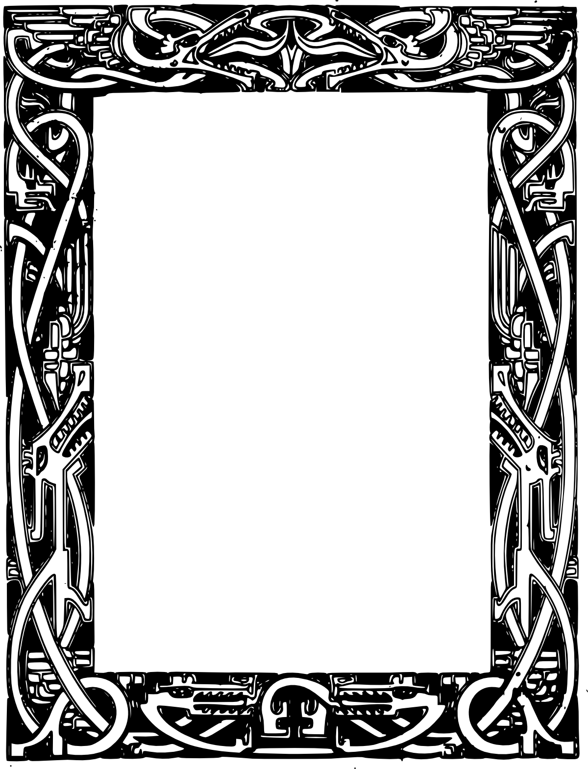 Celtic Border Vector | Free Download Clip Art | Free Clip Art | on ...