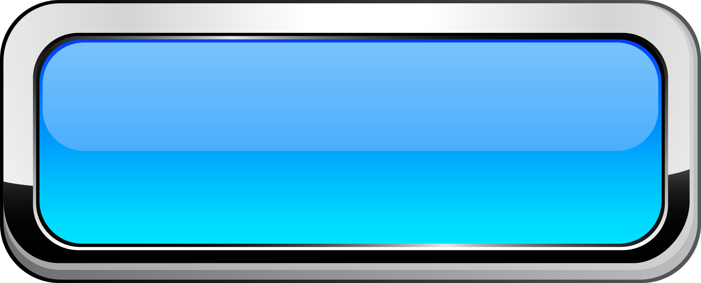 Clipart - Blue Square Button