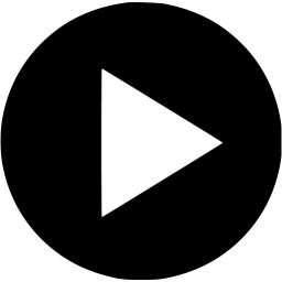 Black video play icon - Free black video icons