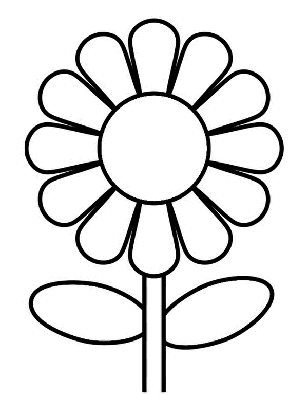 Sunflower Line Art | Free Download Clip Art | Free Clip Art | on ...