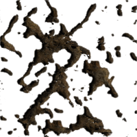 Mud Splats Clipart