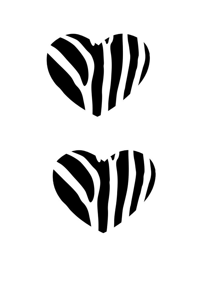 40 Printable Heart Templates & 15 Usage Examples