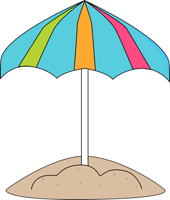 Clip art beach umbrella