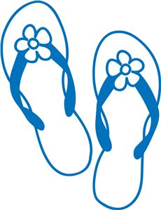 Clip art flip flops 4 flip flop clipart 6 2 clipartcow 3 - Clipartix