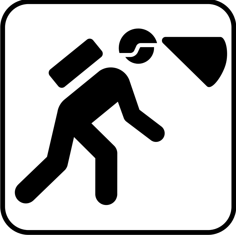 Clipart - Land recreation symbols 23