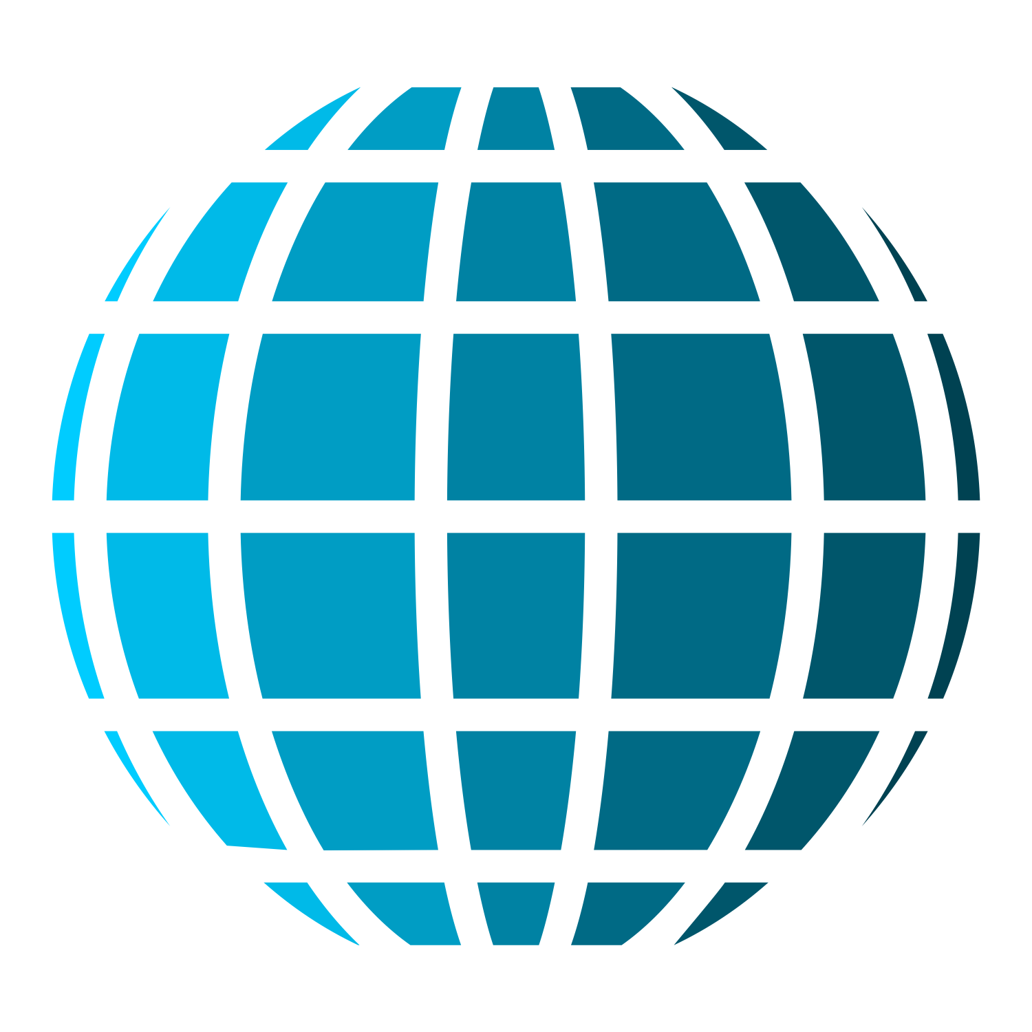 Vector for free use: Blue globe vector
