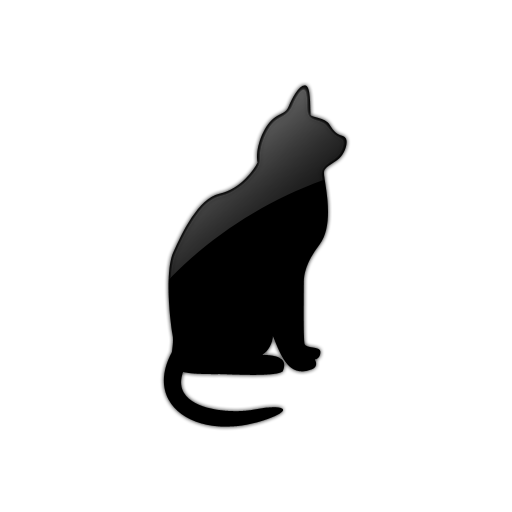 Black Cat Icon - Free Icons and PNG Backgrounds