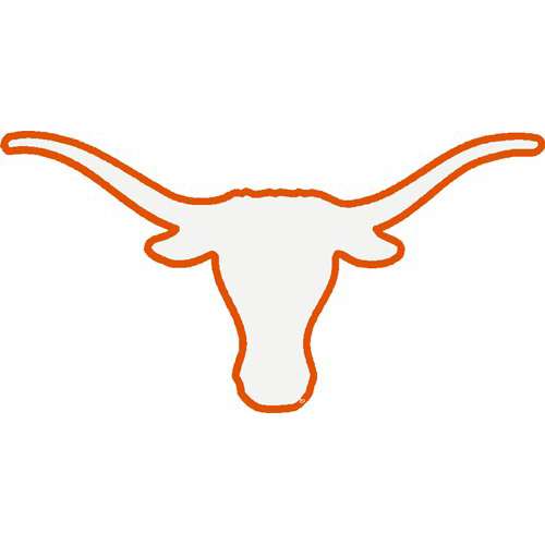Texas Longhorn Silhouette Clipart