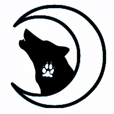 Timber Wolf Paw Print Clipart