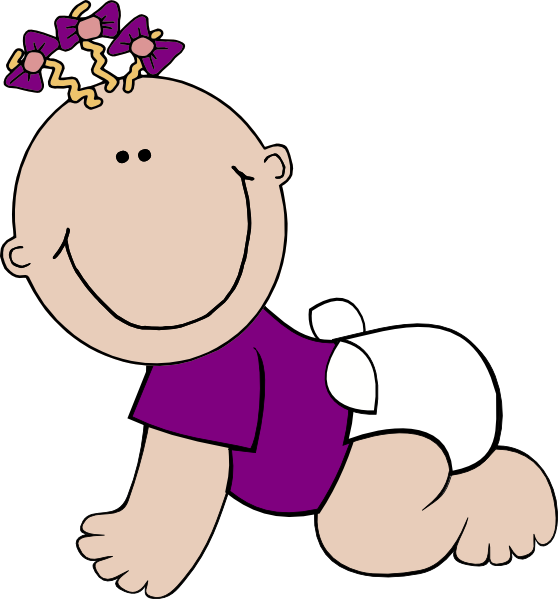 Baby clipart animated