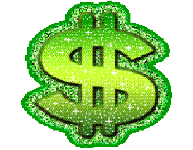 Animated dollar sign clipart