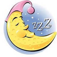 Sleeping Moon Clipart - Free Clipart Images