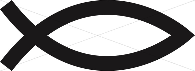 Christian Fish Symbol Clipart