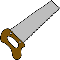 Hand Saw Clipart