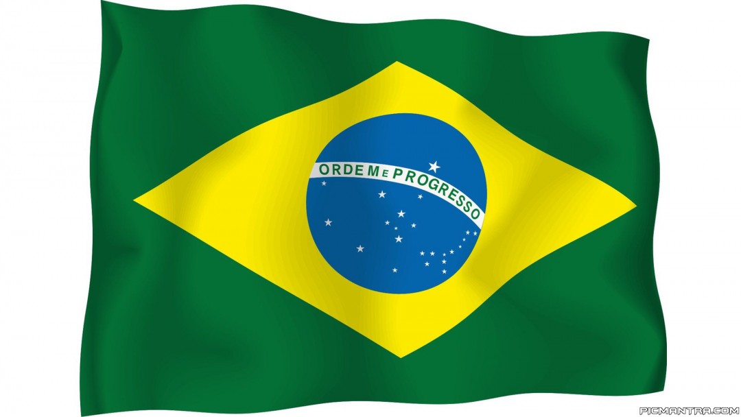 Brazil flag clip art - ClipartFox