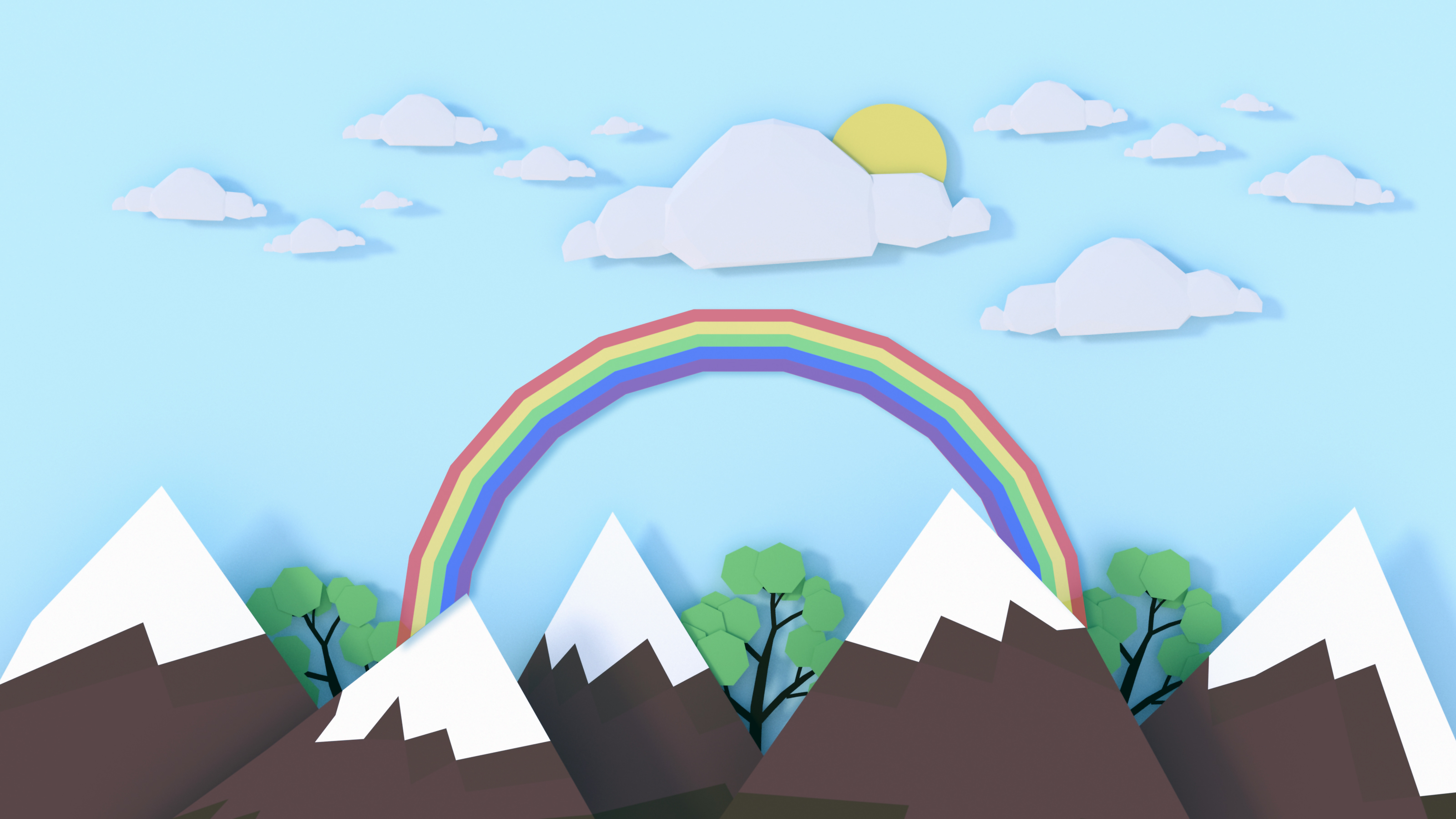 20 Low Poly HD Wallpapers | Backgrounds - Wallpaper Abyss