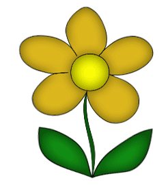 Flower Graphics - Flower Animations - Free - Clipart