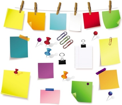 Sticky notes free vector download (1,354 Free vector) for ...