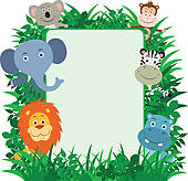 Baby Jungle Animals Clipart - Free Clipart Images