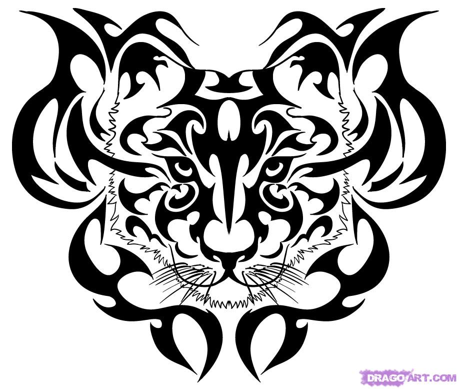 tribal art drawings