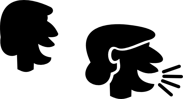 A Person Speaker Clipart