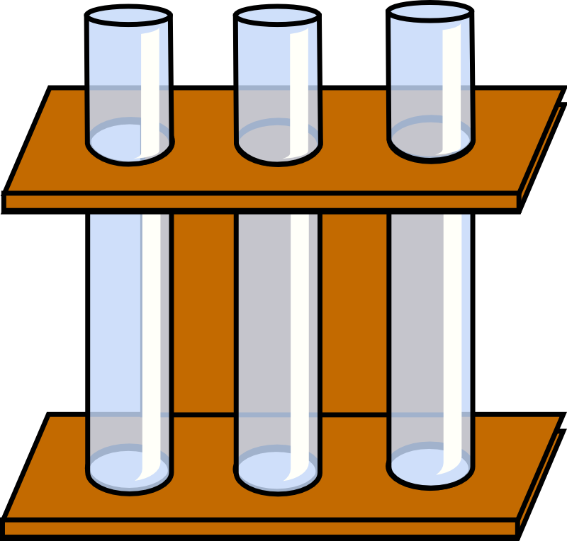 Cartoon Test Tubes
