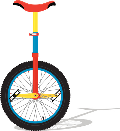Unicycle Clip Art, Vector Images & Illustrations
