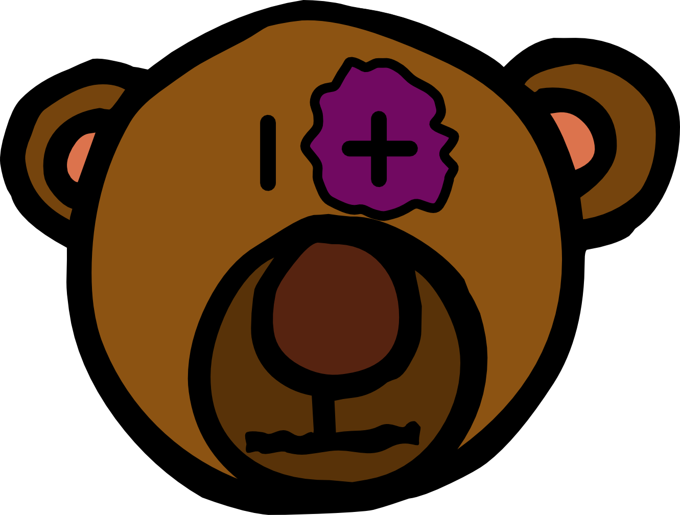 Clip Art: Mcol Teddy Bear Christmas Xmas Stuffed ...