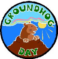 Clipart Groundhog Day
