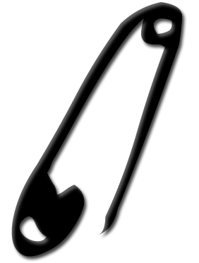 Baby Safety Pin Clipart