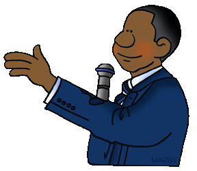 Free Black History - Civil Rights Clip Art by Phillip Martin