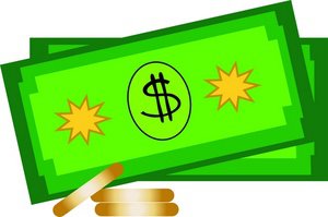 Cartoon money clipart