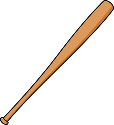 Baseball Bat Clip Art, Vector Images & Illustrations