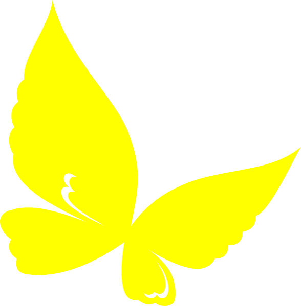 Yellow Butterfly Clipart | Free Download Clip Art | Free Clip Art ...