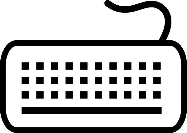 Clipart keyboard