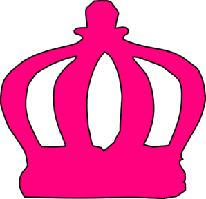 Pink Princess Crowns Logo - Free Clipart Images