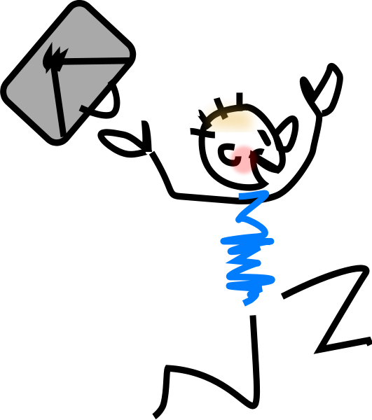 Happy person clip art