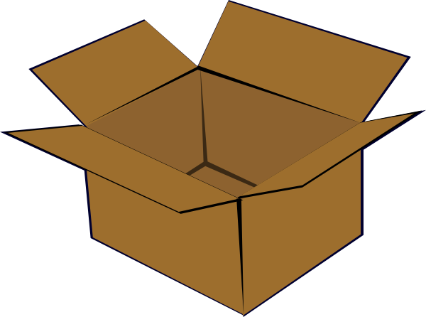 Moving Boxes Clipart