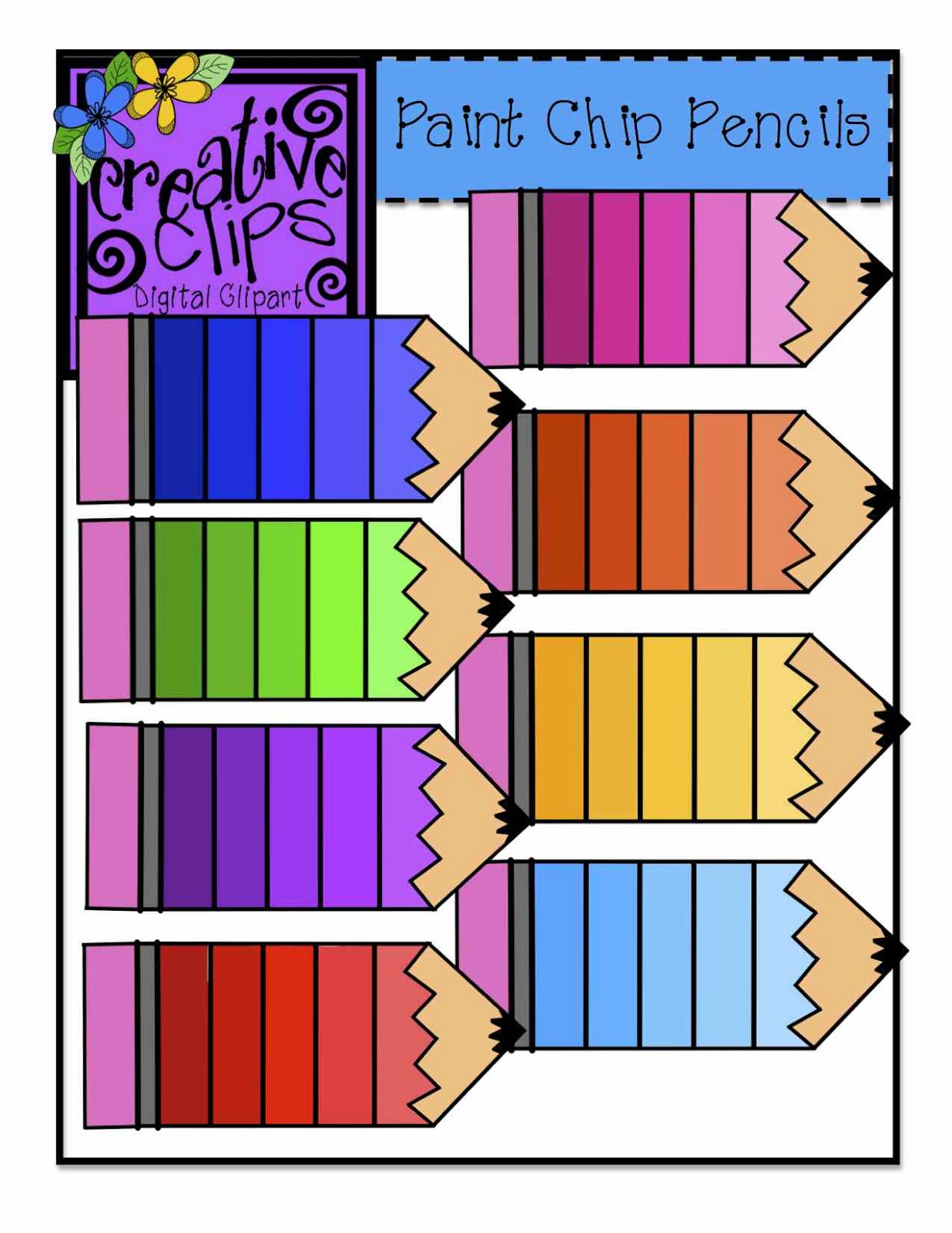 The Creative Chalkboard: Free Pencil Clipart....again...I'm not ...