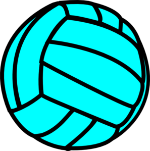 Green Volleyball Clipart