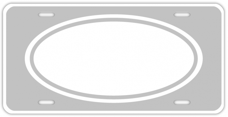 License plate clipart