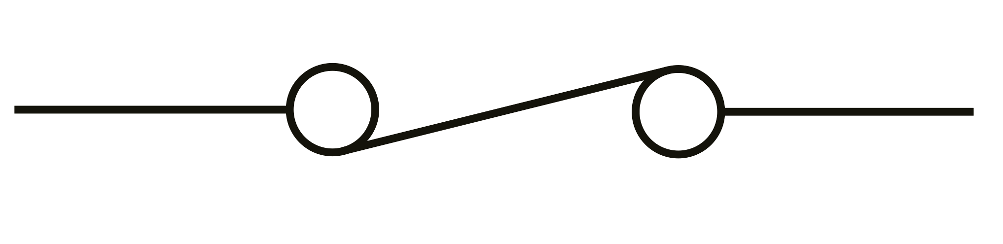 Component: symbol for a switch Electrical Symbol For A Reed Switch ...