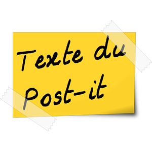 post-it clipart, cliparts of post-it free download (wmf, eps, emf ...