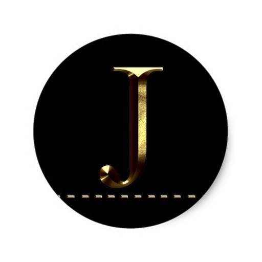 J Monogram Clipart