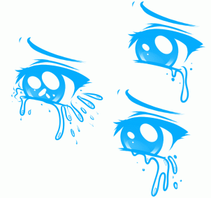 How to Draw a Sad Face, Sad Anime Face