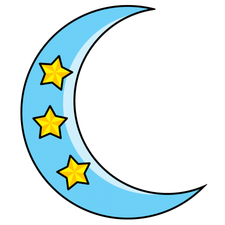 Tribal Moon Tattoo - Black Crescent Moon Clipart - Tattoosk