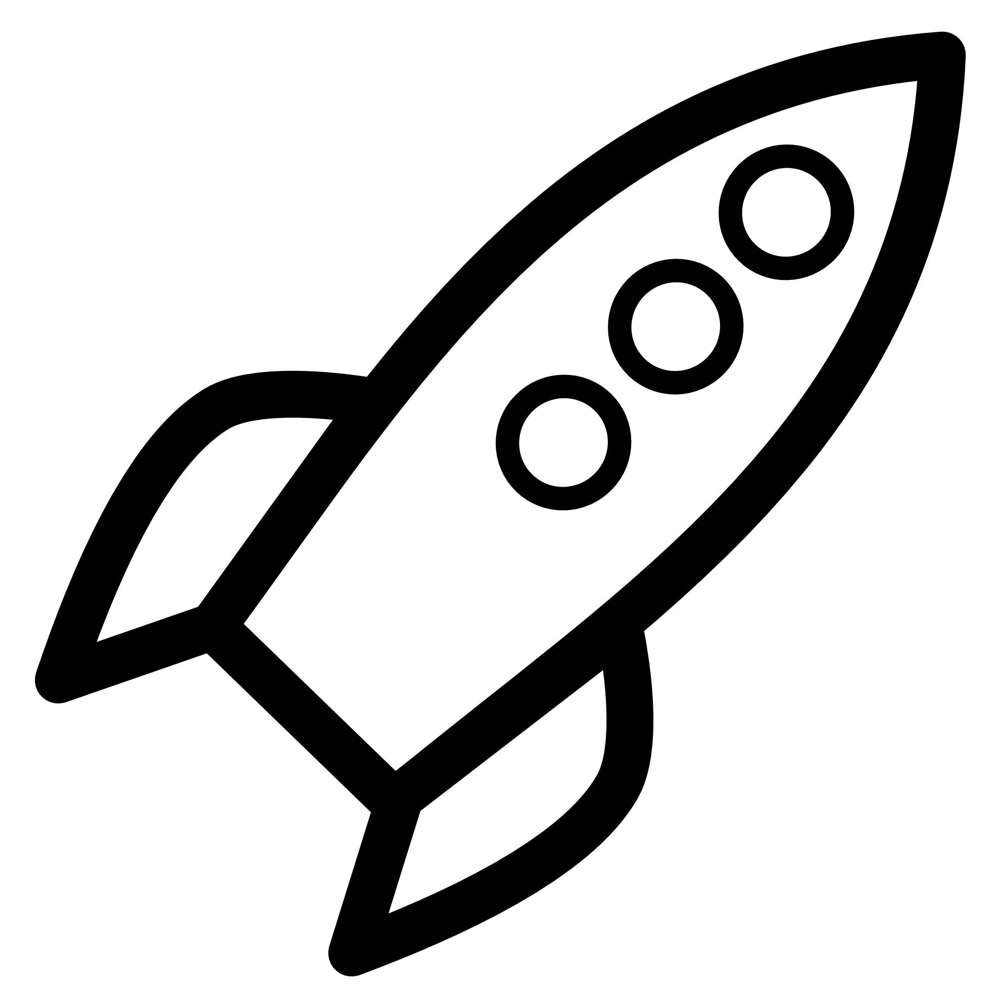 Rocket Ship Coloring Page