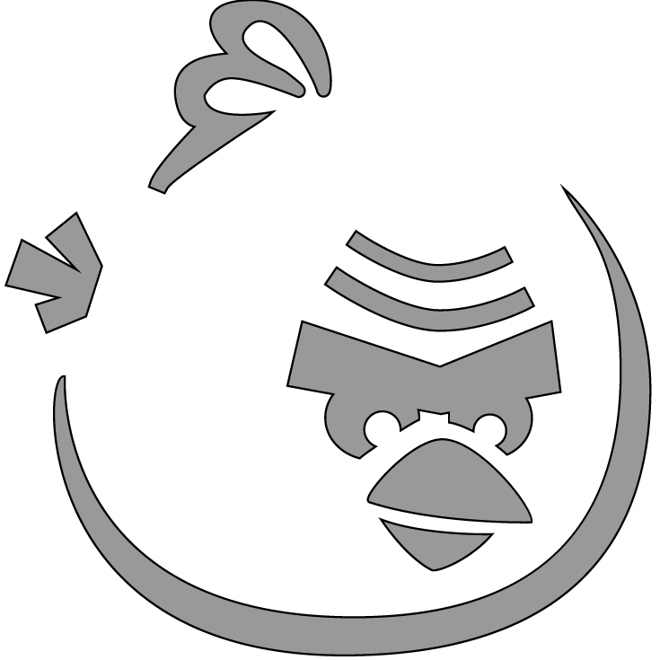 Free jack-o-lantern stencils inspired by Angry Birds | Krystal Higgins