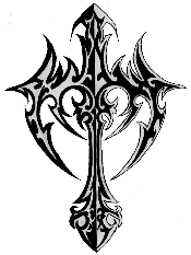 Tribal Cross Tattoos - Photos & Flash, all styles and positions